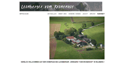 Desktop Screenshot of kronenhof-wildberg.de